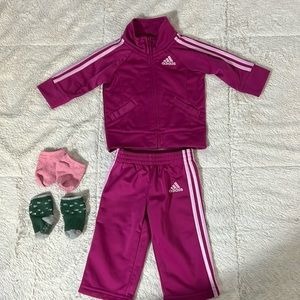 Adidas track suit 3 months